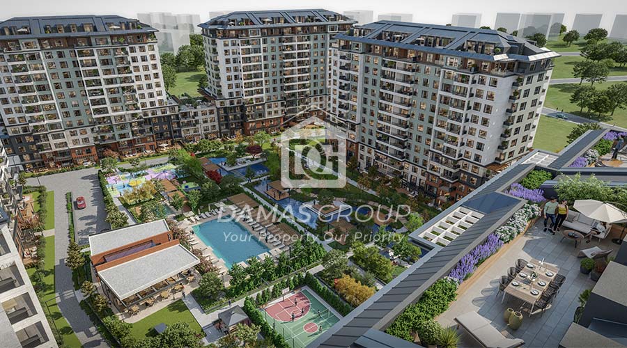  Apartments for sale in Istanbul, Beylikduzu district - Damas Group D071 05